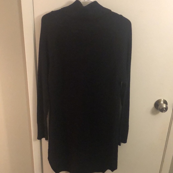 Cute seven sisters sweater dress, navy blue, size large - Picture 3 of 4